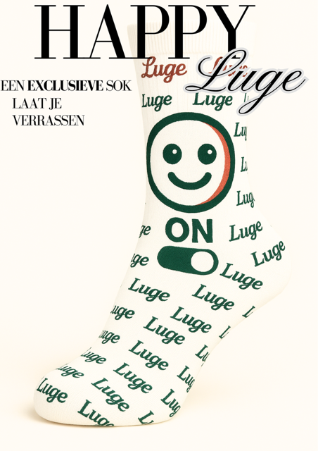 Happy Luge socks